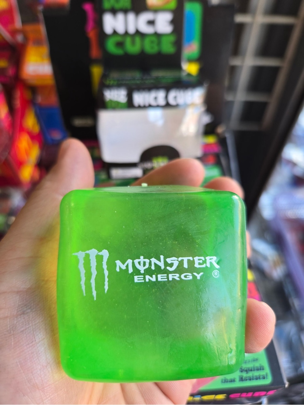 Monster Energy Green Sensory Learning Cube for Kids
